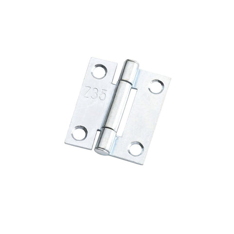 Lane Fixed Pin Butt Hinge 35 x 28 x 1 2mm Zinc Plated Security 2 Pack - SuperSaverAU - view 1
