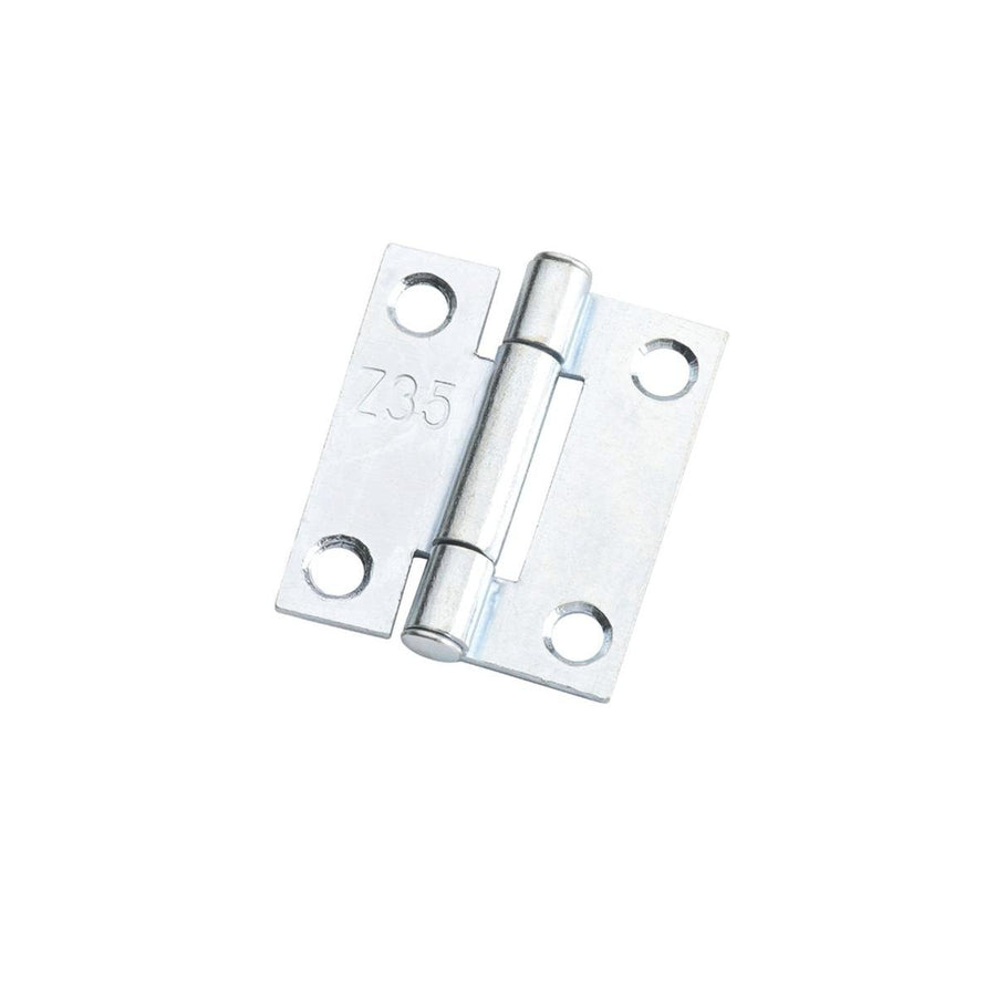 Lane Fixed Pin Butt Hinge 35 x 28 x 1 2mm Zinc Plated Security 2 Pack - SuperSaverAU - view 1