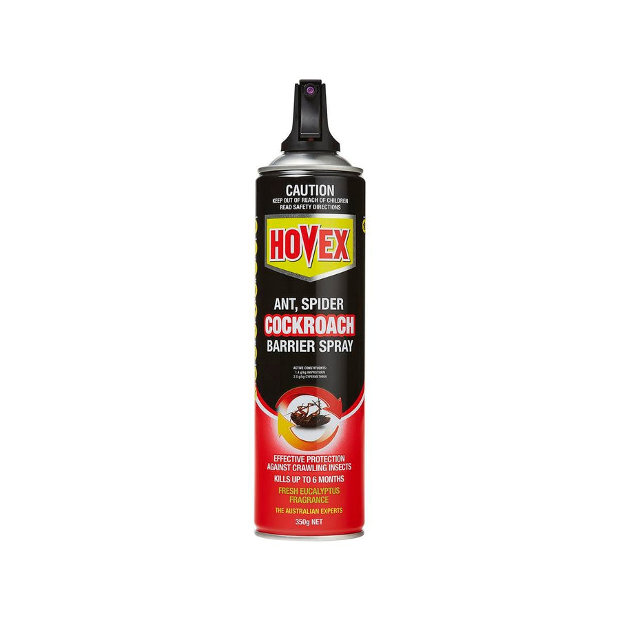 Hovex Ant Spider Cockroach Barrier Spray - 350g - Tin Plate - Eucalyptus Fragrance - SuperSaverAU - view 1