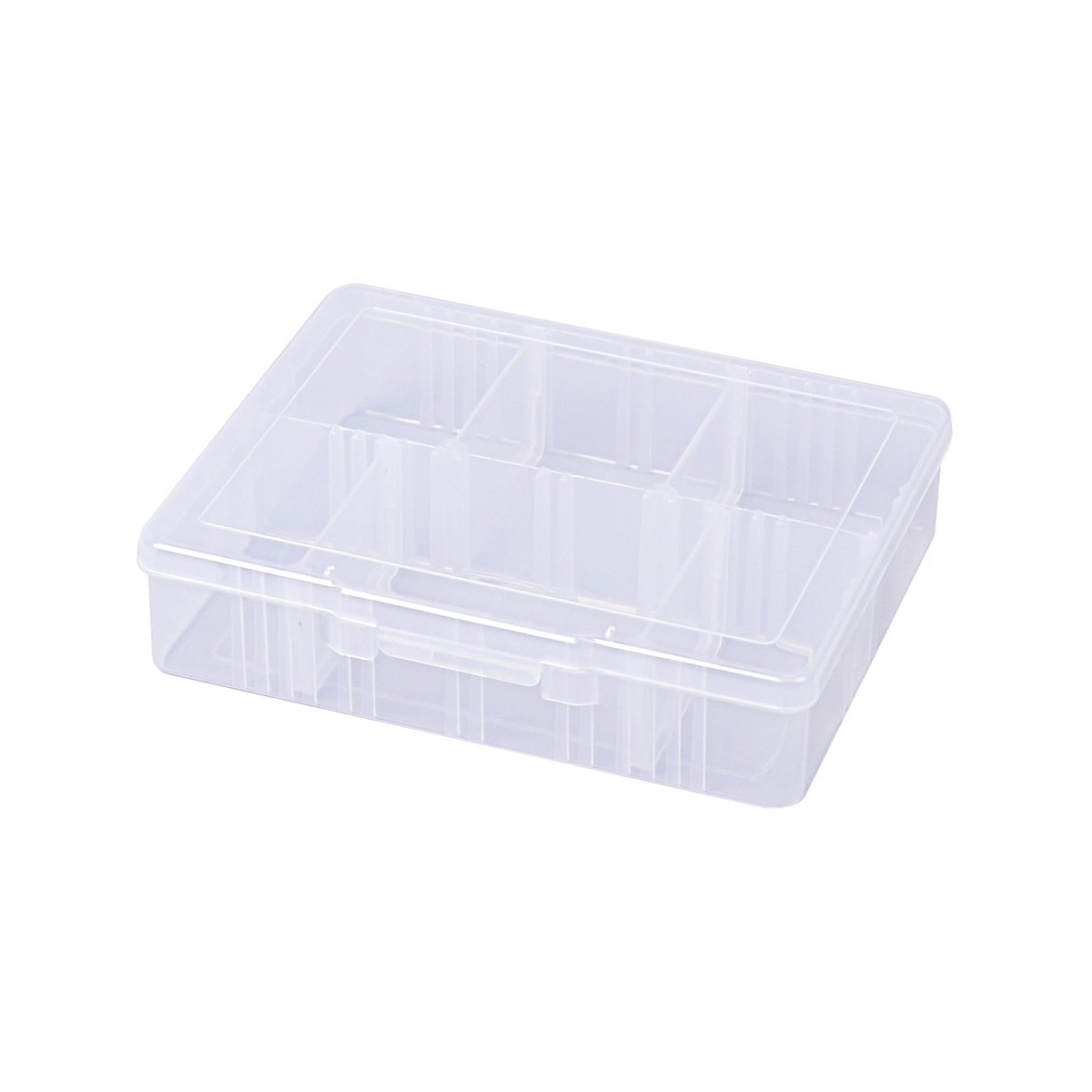 Craftright Storage Box - 6 Compartment - Polypropylene - Translucent - SuperSaverAU - view 3
