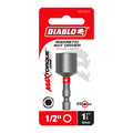 Diablo 1/2 inch x 2-9/16 inch Magnetic Hex Nutsetter Nut Driver