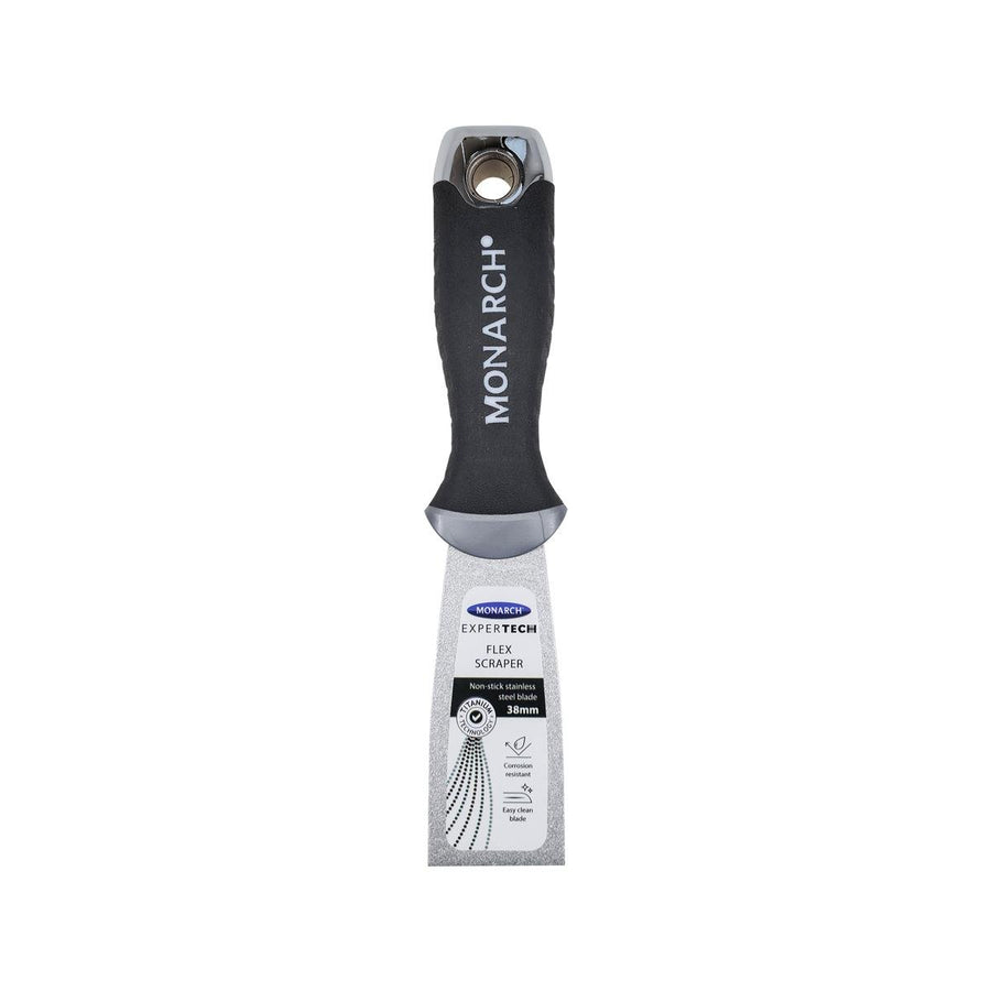 Monarch Expertech Flex Scraper - 38mm - Stainless Steel - Non-Stick - SuperSaverAU - view 1