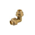 Brasshards Brass Flared Compression Elbow 15fl x 15fl - Lead Free - 90° Joint - SuperSaverAU - view 1