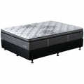 A.H. Beard Domino Amsterdam Plush Queen Mattress - Conforma Coil 5 Zone - Gel Memory Foam - DOAMSPMQUE