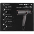 Silver Bullet Jetliner hair dryer 1800W - 5 dial-in modes, ionic, auto-locking - 900619