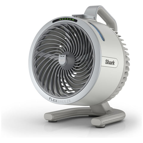 Shark FlexBreeze HydroGo portable misting fan - Dove grey - 5 speeds - up to 12 hours battery - FA052QDVANZ