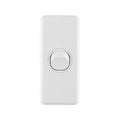 Deta Single Architrave Switch - 1 Gang - Polycarbonate - Classic Design - SuperSaverAU - view 1