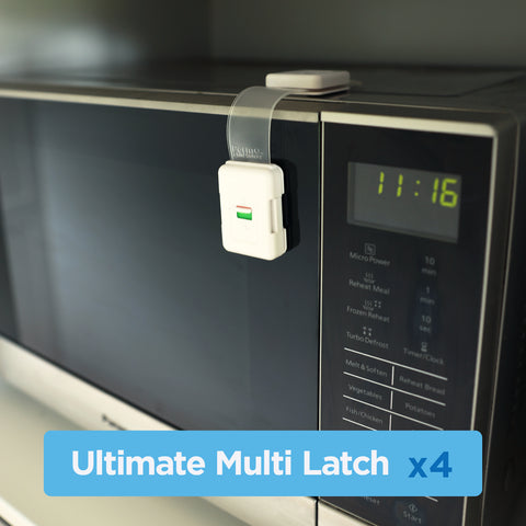 Perma Child Safety Ultimate Multi Latch - 4 Pack