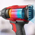 Ozito PXC 18V Cordless Heat Gun PXHGS 550 - 170mm x 215mm - Red/Black/Silver - Auto Shut-off - SuperSaverAU - view 3