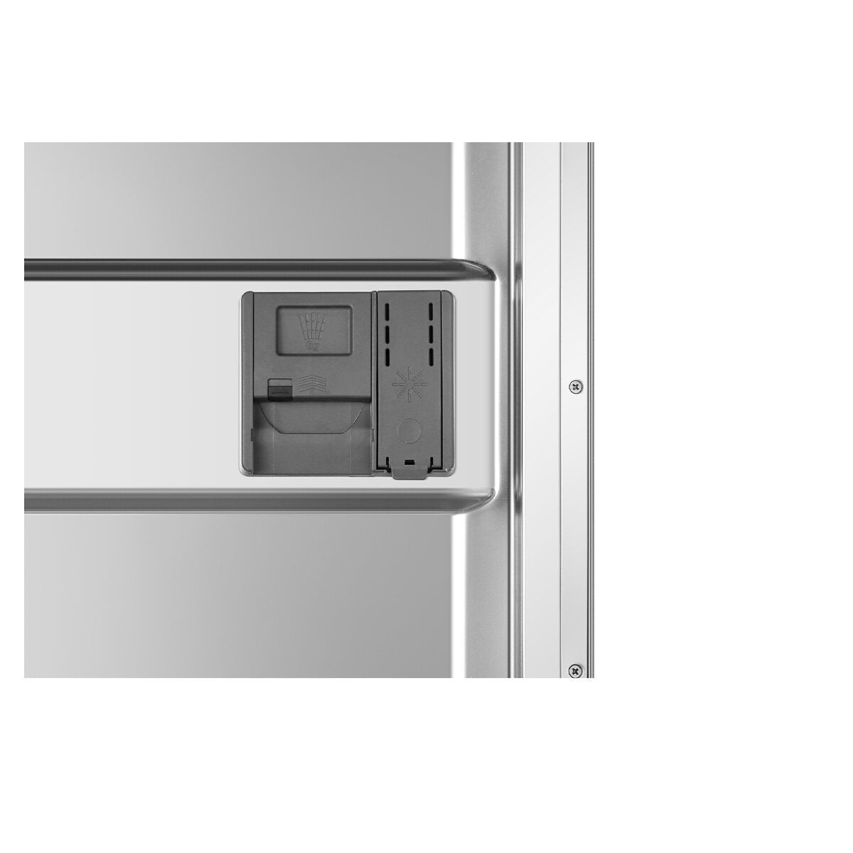 Haier 60cm Freestanding Dishwasher with Steam - 15 Place Settings - Satina - Auto Door Opening - HDW15F3S1