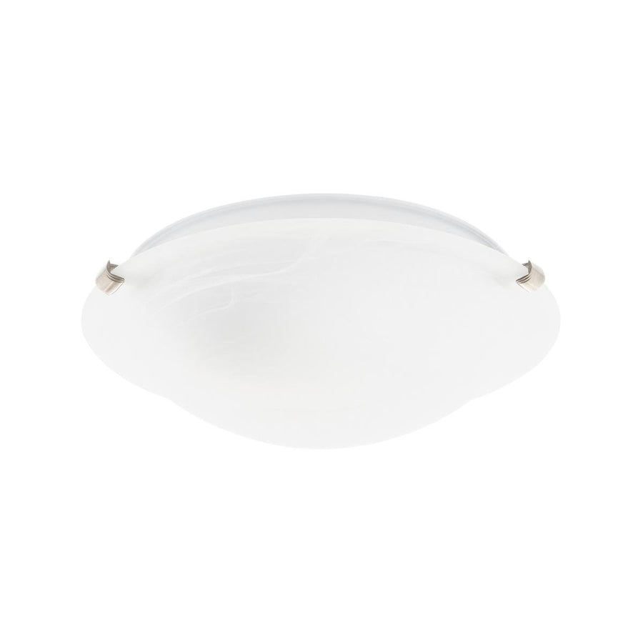 Luce Bella 30cm Oyster Light - Alabaster Glass - Ceiling Fixture - 42W - SuperSaverAU - view 1