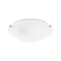 Luce Bella Alabaster Oyster Ceiling Light, 30cm, Glass, E27 42W, Hardwired Indoor ACL200