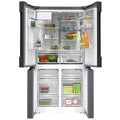 Bosch Series 6 574L French Door Fridge - Plumbed Ice and Water, Brushed Black Steel - KFD96AXEAA