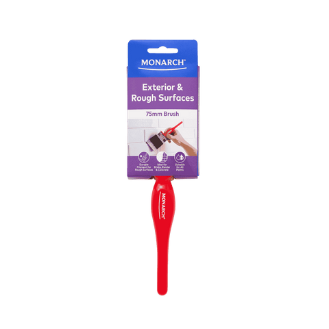 Monarch 75mm Exterior and Rough Surfaces PET Filament Paint Brush