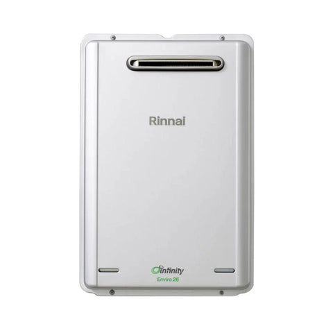 Rinnai Infinity Enviro 26 Natural Gas Continuous Flow Water Heater - 50°C Preset, 7 Star - INF26EN50A
