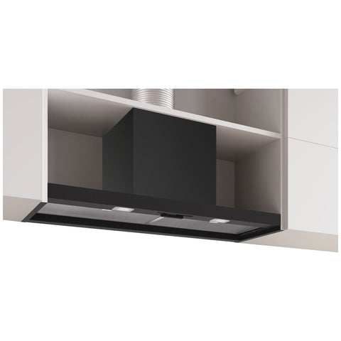Bosch Series 2 90cm Integrated Rangehood - Matte Black - 384m³/h, 3 Power Levels - DBB93BC60A