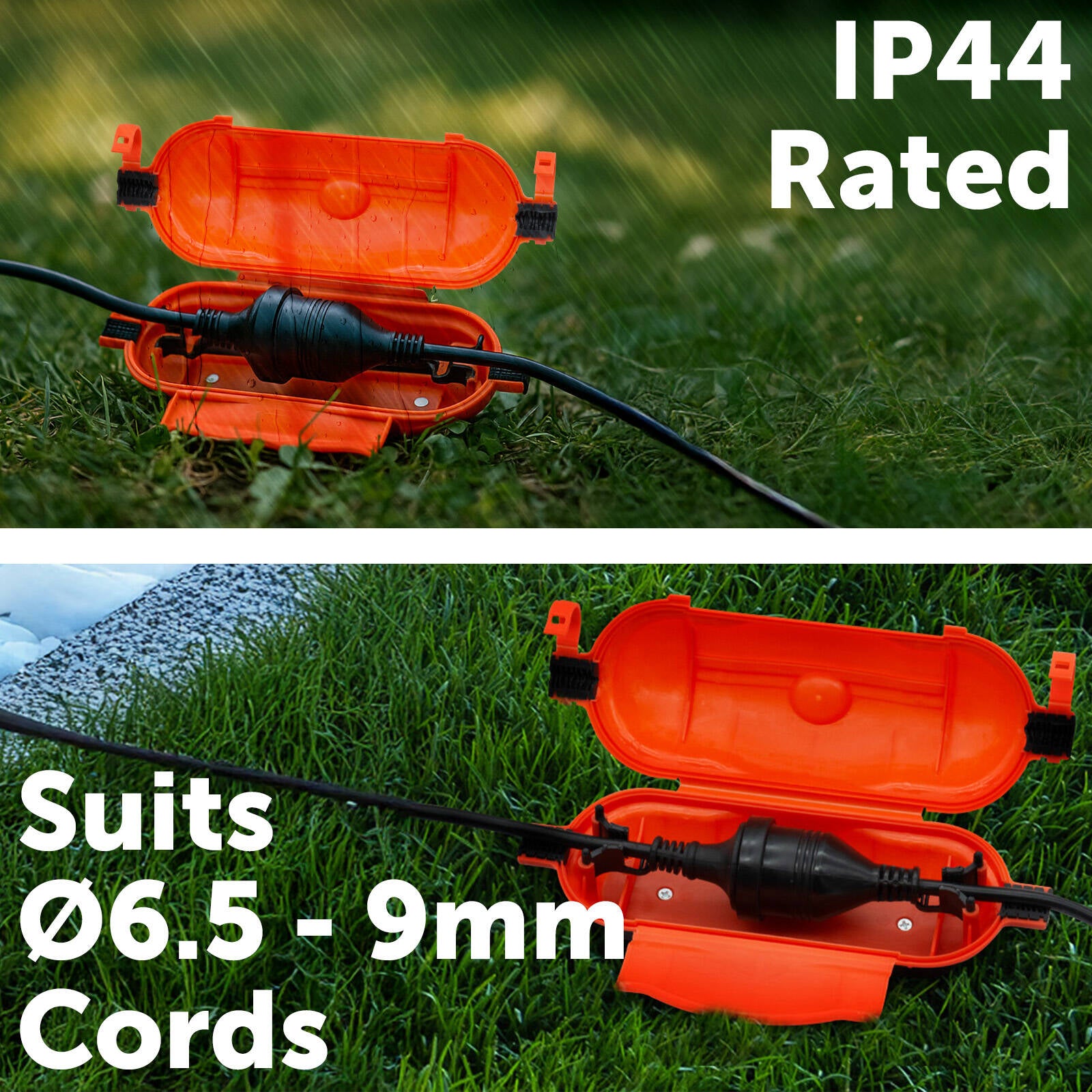 Arlec IP44 Red Polypropylene Outdoor Safety Box