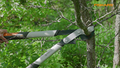 Fiskars Large PowerGearX Bypass Lopper, 55mm Cut, Aluminium Handle, Steel Blade, Gear Driven