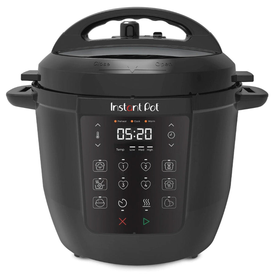 Instant Pot Rio Series 5.7L Multi Cooker - Anti-Spin Stainless Steel Pot, Status Lights, Black - 112200001AU