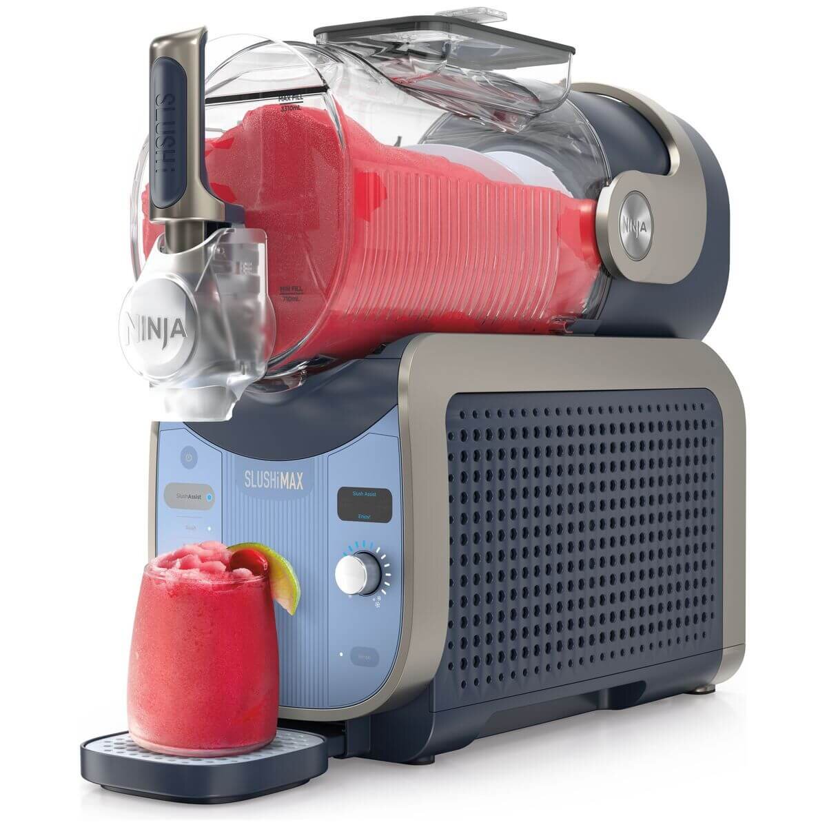 Ninja SLUSHi Max Smart Frozen Drink Maker 4.4L - 15 Temperature Settings, RapidChill Pro - FS605BLANZ