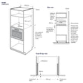 Electrolux 25L Series 600 Built-In Combination Microwave Oven - Black - 10 Auto Programs - EMB2533DF