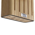 Joseph Joseph Elevate 5 Piece Knife Block Set - Steel Knives and Bamboo Block - 10564