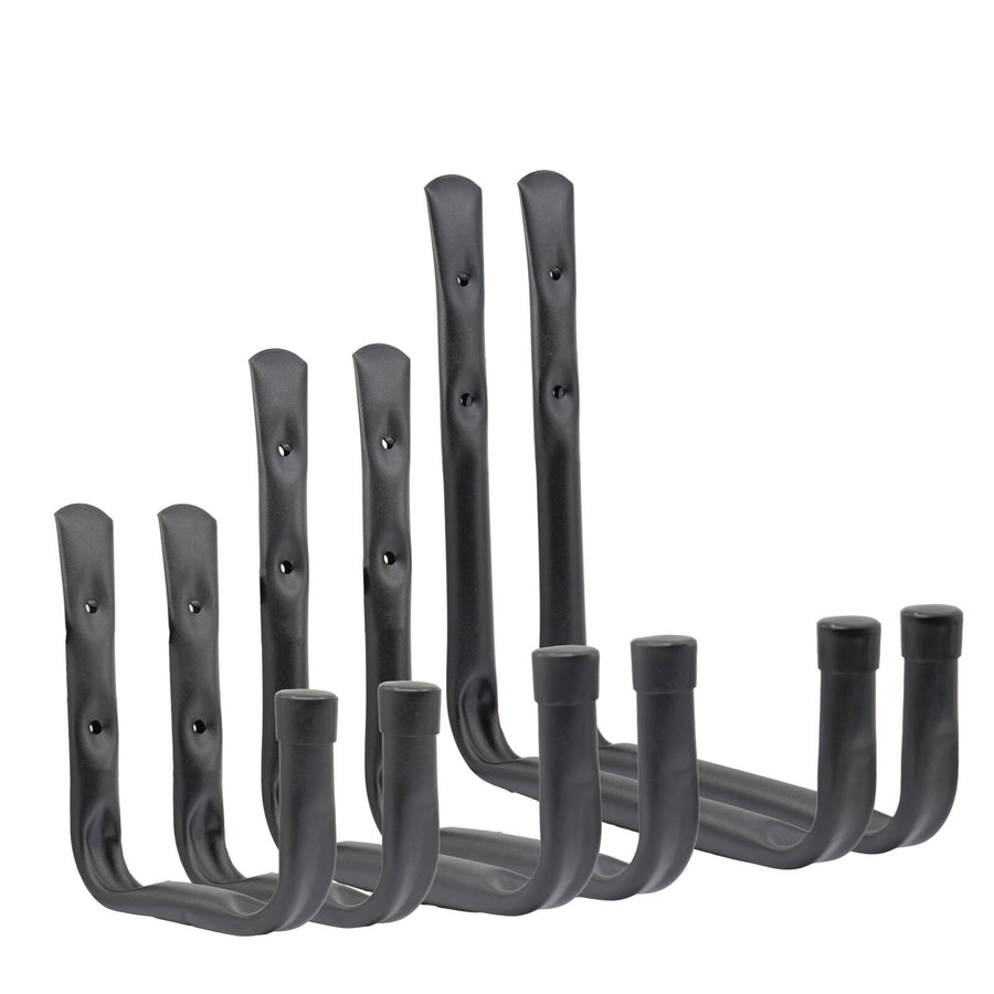 Everhang Black Steel Storage Tube Hook - Multi Pack