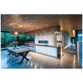 Schweigen 120cm Ceiling Cassette Rangehood - Stainless Steel, 3200m³/h, Remote Control - UM4220-12SEPAK