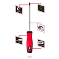 Trojan 150mm No 2 Phillips Screwdriver - Red and Black - Magnetic Tip - SuperSaverAU - view 3