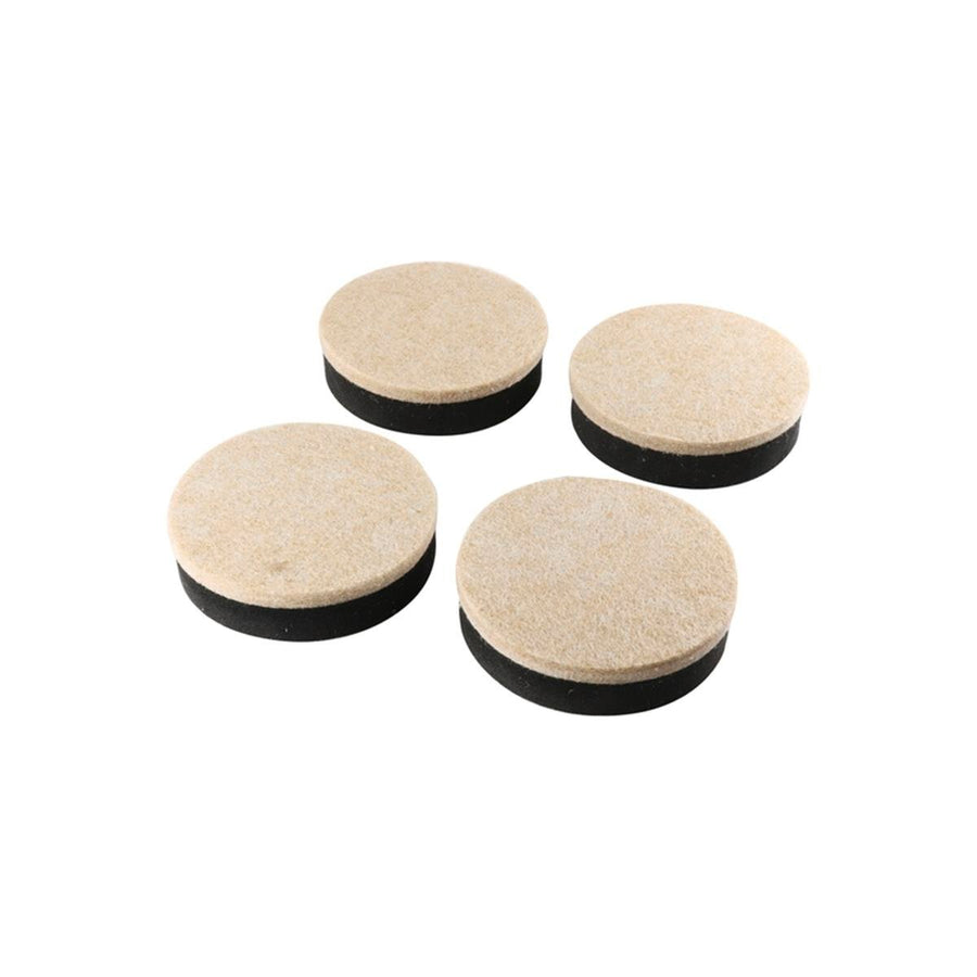 Surface Gard Heavy Duty Felt Sliders - 64mm - Felt - Self Adhesive - 4 Pack - SuperSaverAU - view 1