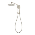 Mondella Resonance 5 Function Hand Shower & 1/2 Twin Shower Set - 420mm - Brushed Nickel - WELS 3 Star 9L/min - SuperSaverAU - view 1