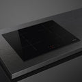 Smeg 60cm Classic Series Induction Cooktop - Eco Power, 15A Plug and Lead, 4 Zones - SI2641DAU