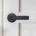 Gainsborough Mode Smart Lever Lock, Graphite Zinc Alloy, App Controlled & Waterproof
