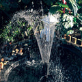 Aquapro No. 2 Medium Fountain Kit, Submersible with 3 Nozzles and Adjustable Valve