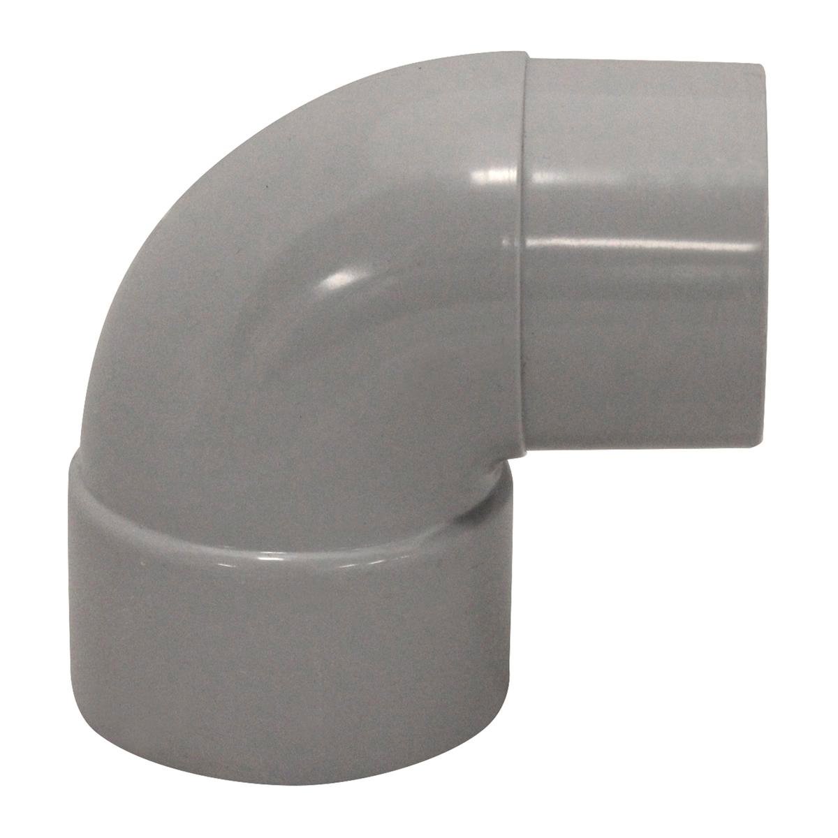 Holman 50mm PVC DWV Spigot Bend - Grey - Durable - For Sewer Use - SuperSaverAU - view 1