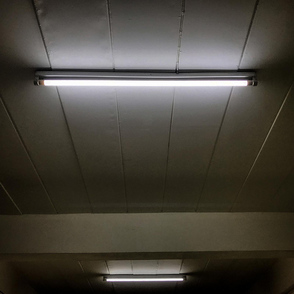 Deta 18W Single Bare Fluorescent Batten Light, 600mm 1350lm 4000K White EL118
