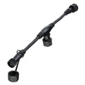 Brilliant 12V Black T-Piece Garden Light Connector 20935/06