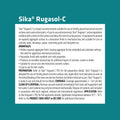 Sika 5L Rugasol C Surface Retarder, Clear Red Liquid for Concrete