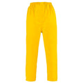 Gripwell Wet Weather Trousers - Elastic Waist - Large - Yellow - PVC - Durable - SuperSaverAU - view 2
