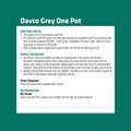 Davco Grey One Pot Premixed Tile Adhesive 4L Acrylic Based Indoor