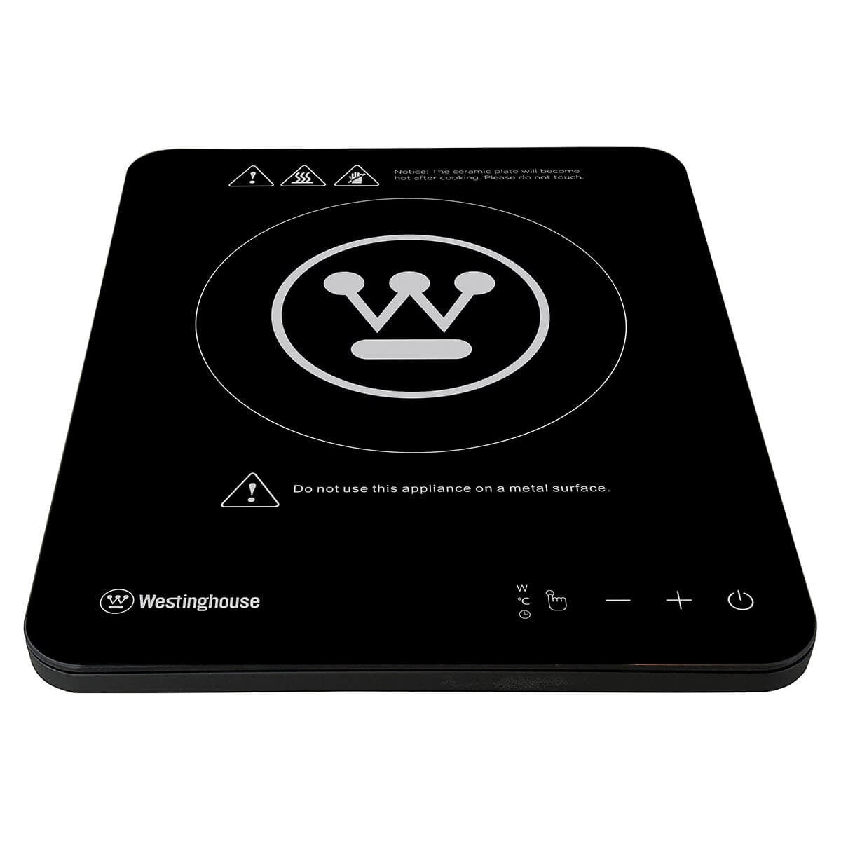 Westinghouse 2000W portable induction cooktop - ultra-slim, temperature or wattage control - WHIC03K