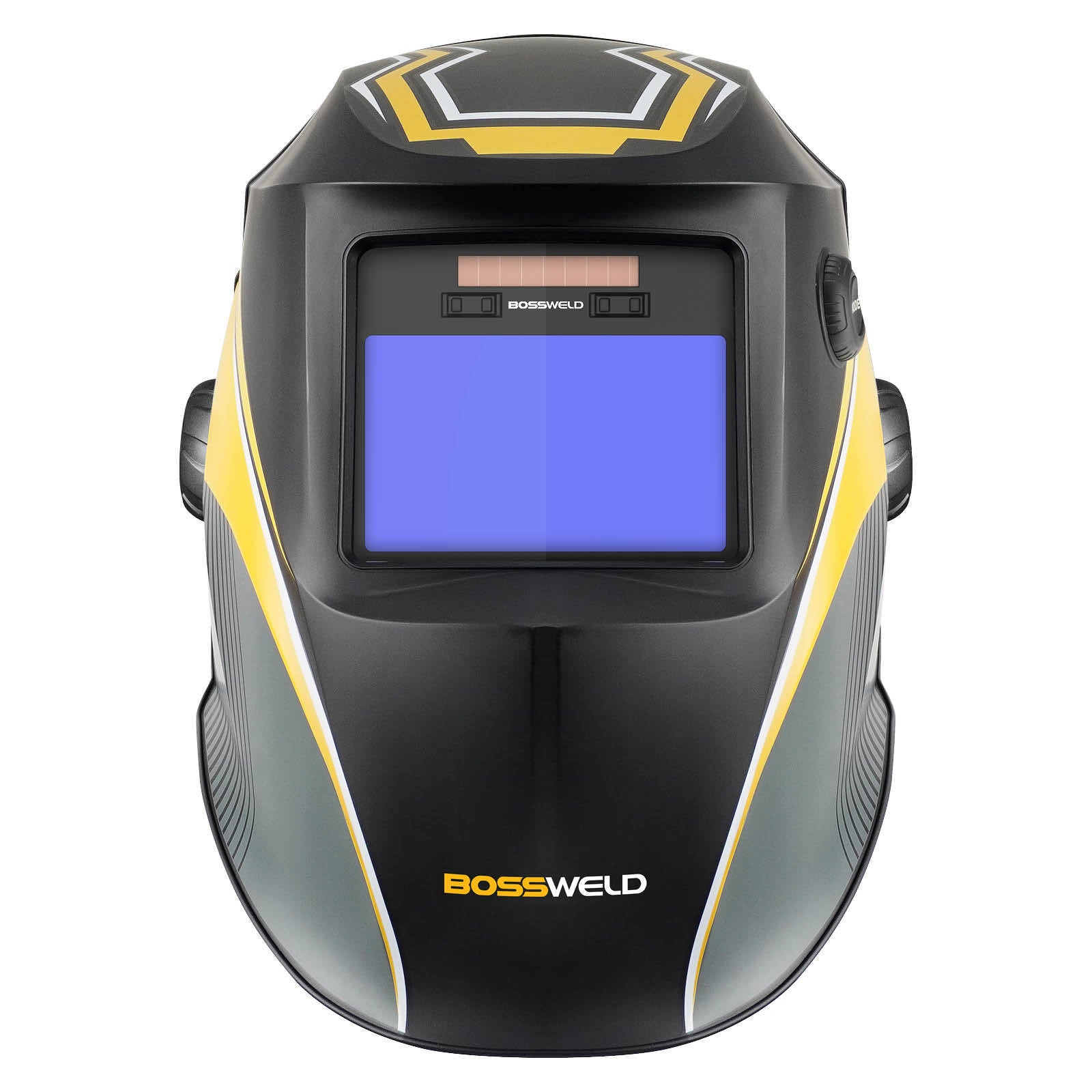 Bossweld VX-3 Flare Auto Darkening Welding Helmet, Variable Shade 4-8/9-13, 100 x 60mm Lens