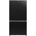Hitachi 569L French Door Fridge - Black Glass Finish, Vacuum Compartment, Auto Ice Maker - RWB640VT0-1GBK
