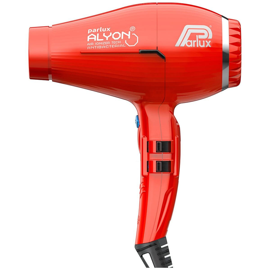 Parlux Alyon Air Ionizer Hair Dryer 2250W - Red - Made in Italy - Travel Bag Included - 150135