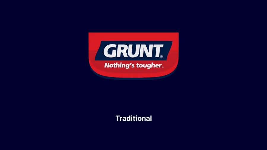 Grunt 25mm x 5m 450kg Ratchet Tie Down - 4 Pack