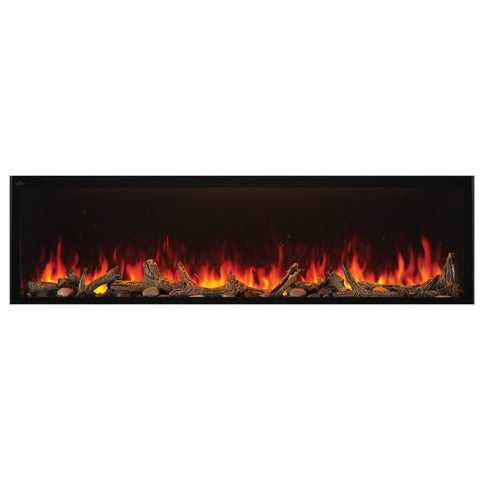 Napoleon Astound 74 FlexMount Electric Fireplace - Black - Vent-Free, Smart Phone Control - NEFL74AB-AU
