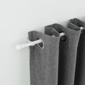 Windoware 50mm White Single Stayed Curtain Rod Bracket 2 Pack - SuperSaverAU - view 3