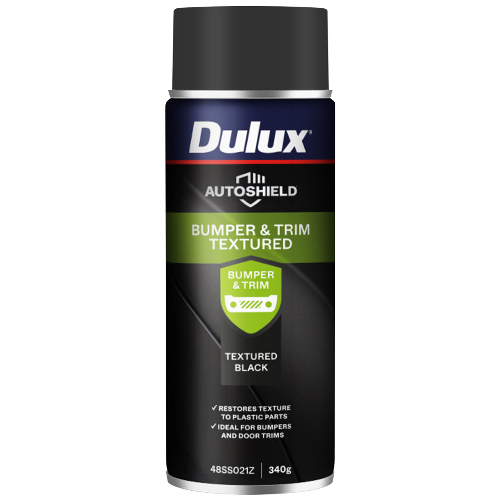 Dulux Autoshield 340g Textured Black Bumper Spray Paint for Cars & Trim