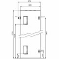 Rinnai 315L Electric Hot Water Storage System - 4.8kW, Manual Temperature Control, Grey - EHFA315T48H