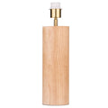 Verve Design Serena Wooden Lamp Base - 110mm x 420mm - Natural Wood - SuperSaverAU - view 1